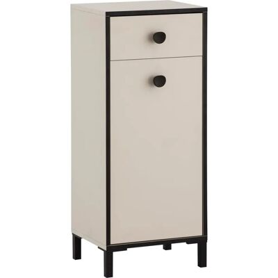 Schildmeyer Edda Hoge Kast - Crèmebeige, 40,3cm breed, 96,4cm hoog Schildmeyer Edda Hoge Kast - Crèmebeige, 40,3cm breed, 96,4cm hoog