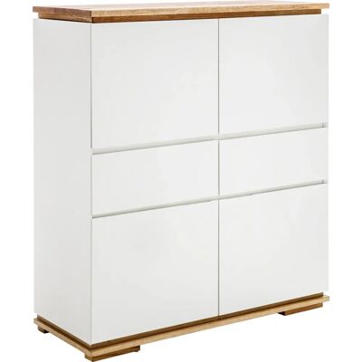 MCA Möbel Chiaro Highboard - 102x115x40cm, weiß matt MCA Möbel Chiaro Highboard - 102x115x40cm, weiß matt