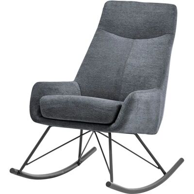 MCA FURNITURE ORIENT Sessel - Mikrofaser - Anthrazit - Schaukelfunktion MCA FURNITURE ORIENT Sessel - Mikrofaser - Anthrazit - Schaukelfunktion
