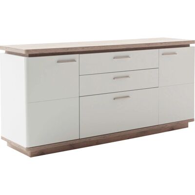 uno Sideboard Parez - Sideboard in Weiß, Holzoptik, sanft schließend uno Sideboard Parez - Sideboard in Weiß, Holzoptik, sanft schließend