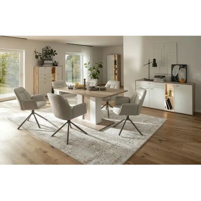 MCA FURNITURE Santerno Esstisch - Viking Oak Melamin Nachbildung MCA FURNITURE Santerno Esstisch - Viking Oak Melamin Nachbildung
