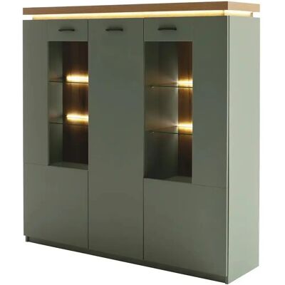 MCA FURNITURE Moniz Highboard - Glas-Türen & -Regale MCA FURNITURE Moniz Highboard - Glas-Türen & -Regale