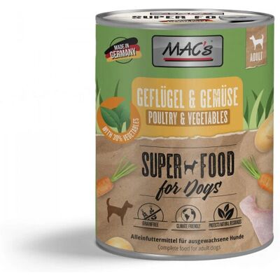 Karma dla psa MAC's z kurczakiem i warzywami - 800 g Karma dla psa MAC's z kurczakiem i warzywami - 800 g