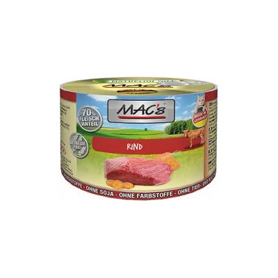 Karm z wysokiej jakości mokrej karmy MAC's - Wrażliwy układ trawienny - 6 wariantów Karm z wysokiej jakości mokrej karmy MAC's - Wrażliwy układ trawienny - 6 wariantów