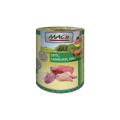 MAC's Mokra karma dla kotów - Wysoka zawartość mięsa, bez zbóż - 6x400g MAC's Mokra karma dla kotów - Wysoka zawartość mięsa, bez zbóż - 6x400g