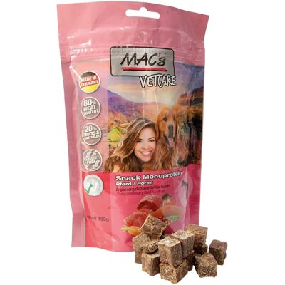 MAC's Dog Mono Snack - Cheval - Régime sensible - Collation pour chien MAC's Dog Mono Snack - Cheval - Régime sensible - Collation pour chien