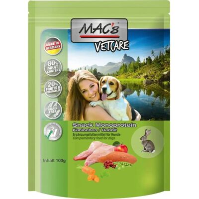 MAC's Dog Mono Królik - Przysmaki dla wrażliwych psów MAC's Dog Mono Królik - Przysmaki dla wrażliwych psów