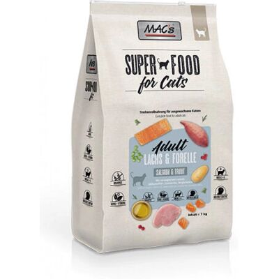 MAC's Lachs & Forelle Katzenfutter - Getreidefrei, 14kg MAC's Lachs & Forelle Katzenfutter - Getreidefrei, 14kg