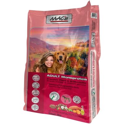 MAC's Pferd Hund Mono - Hypoallergen und Getreidefrei Trockenfutter für Hunde MAC's Pferd Hund Mono - Hypoallergen und Getreidefrei Trockenfutter für Hunde