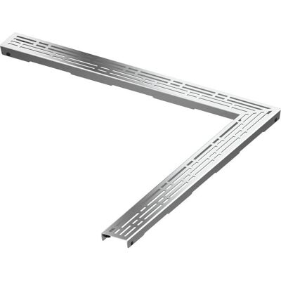 TECE GMBH Rejilla de acero inoxidable pulido 1000mm para drenaje de ducha - Rejilla de ducha TECE GMBH Rejilla de acero inoxidable pulido 1000mm para drenaje de ducha - Rejilla de ducha