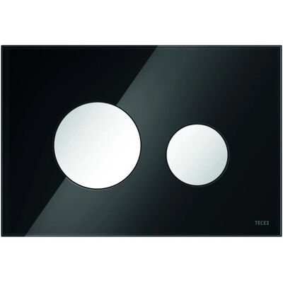 TECE GmbH TECE WC Placa de accionamiento TECEloop Vidrio - Negro TECE GmbH TECE WC Placa de accionamiento TECEloop Vidrio - Negro