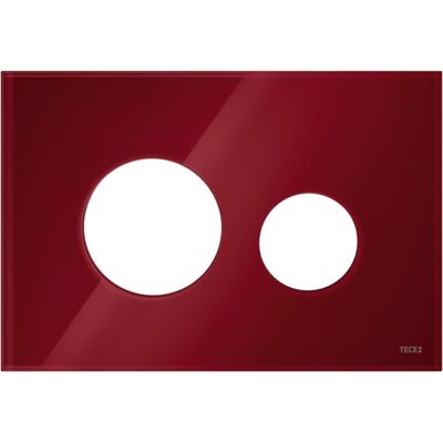 Capac de sticlă rubin pentru plată WC TECE Capac de sticlă rubin pentru plată WC TECE