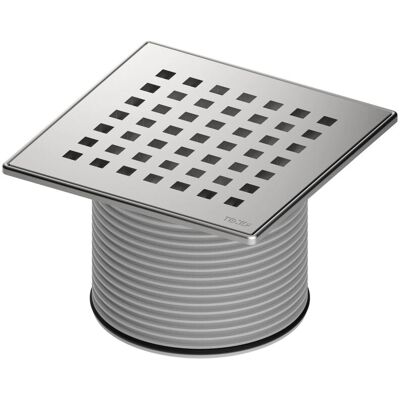 TECE GMBH TECEdrainpoint S Edelstahl Abflussdeckel - 142x142 mm - für nasse Bereiche TECE GMBH TECEdrainpoint S Edelstahl Abflussdeckel - 142x142 mm - für nasse Bereiche