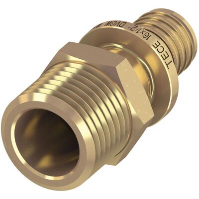 Conector de transición TECEflex de bronce al silicio 50x1 1/2" - Conector de transición Conector de transición TECEflex de bronce al silicio 50x1 1/2" - Conector de transición