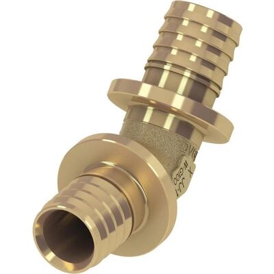 Acoplamiento angular TECEflex 45° - Bronce Acoplamiento angular TECEflex 45° - Bronce