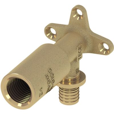 TECE TECEflex Disco Murale in Bronzo al Silicio 16x1/2" - Accessorio Idraulico TECE TECEflex Disco Murale in Bronzo al Silicio 16x1/2" - Accessorio Idraulico