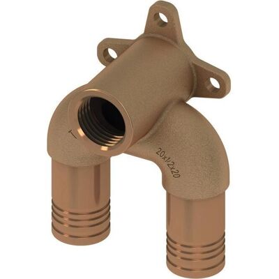 TECE GmbH TECElogo-Push Piastra Doppia Universale - Piastra da Muro TECE GmbH TECElogo-Push Piastra Doppia Universale - Piastra da Muro