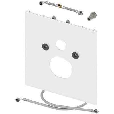 TECE GmbH TECElux Piastra di Vetro - Bianco - Accessorio WC TECE GmbH TECElux Piastra di Vetro - Bianco - Accessorio WC