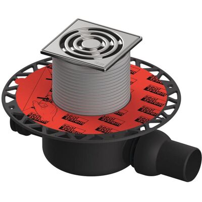 TECE GMBH Edelstahl-Duschrinne - Standard, Universalflansch, 2-Stufen-Geruchsverschluss TECE GMBH Edelstahl-Duschrinne - Standard, Universalflansch, 2-Stufen-Geruchsverschluss