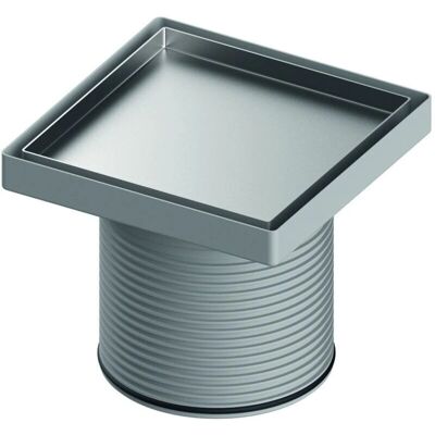 Capac de Drenaj din Oțel Inoxidabil TECE - 142x142mm, Reglabil în Înălțime - 3660011 Capac de Drenaj din Oțel Inoxidabil TECE - 142x142mm, Reglabil în Înălțime - 3660011