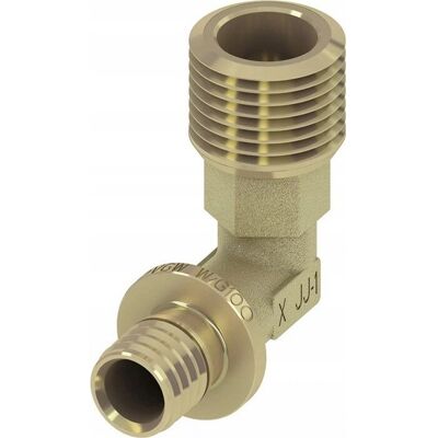 Conector de plomería TECE - Latón 32x Rosca exterior 1" - 83mm Conector de plomería TECE - Latón 32x Rosca exterior 1" - 83mm