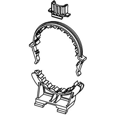 TECE - Drain pipe support - Telaio del WC - Post-2017 - accessorio TECE - Drain pipe support - Telaio del WC - Post-2017 - accessorio