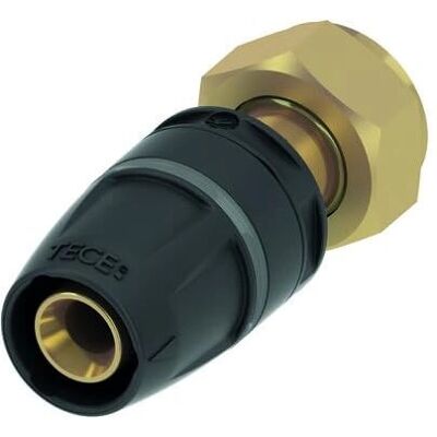 TECE Modelo 8630 Conexión de empuje - rosca, latón, 16 x 1/2" TECE Modelo 8630 Conexión de empuje - rosca, latón, 16 x 1/2"