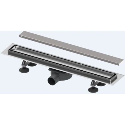 Zestaw kanału prysznicowego TECE - 700mm, Stal nierdzewna, Odwracalne pokrycie - Typ prysznica Zestaw kanału prysznicowego TECE - 700mm, Stal nierdzewna, Odwracalne pokrycie - Typ prysznica