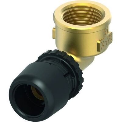 TECE - TECElogo Ax - 32 x Rp 1 - Bronce al silicio - Conector de transición angular TECE - TECElogo Ax - 32 x Rp 1 - Bronce al silicio - Conector de transición angular