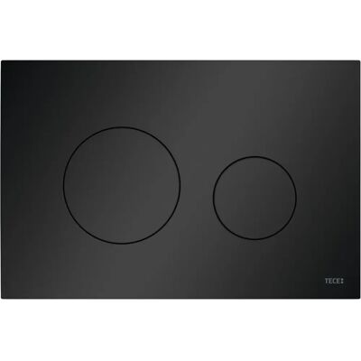 Placă de spălat WC TECE - Dublu flux, Plastic, Negru Mat Placă de spălat WC TECE - Dublu flux, Plastic, Negru Mat