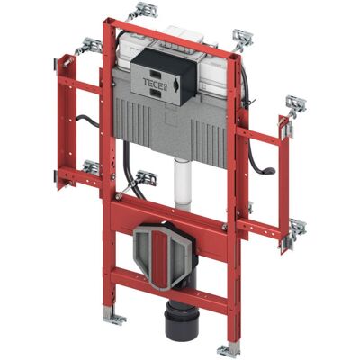 Modulo WC TECE GmbH - Doppio scarico regolabile, 48cm, 1120mm Modulo WC TECE GmbH - Doppio scarico regolabile, 48cm, 1120mm