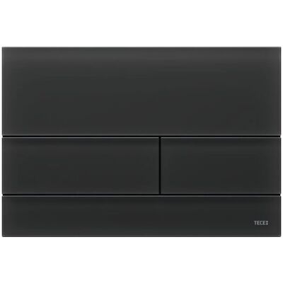 TECE GmbH TECEsquare II WC-Bet Tigungsplatte Glas - Glas schwarz satiniert TECE GmbH TECEsquare II WC-Bet Tigungsplatte Glas - Glas schwarz satiniert