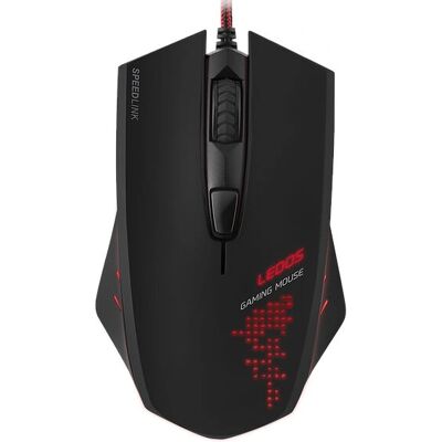 Mouse SPEEDLINK Ledos - Ambidestro 3000 DPI USB Óptico Gaming Mouse SPEEDLINK Ledos - Ambidestro 3000 DPI USB Óptico Gaming