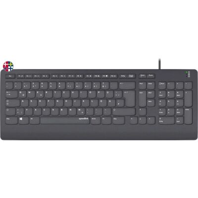 Speedlink - Hi-Genic - Musta - Nordic Layout - keyboard Speedlink - Hi-Genic - Musta - Nordic Layout - keyboard