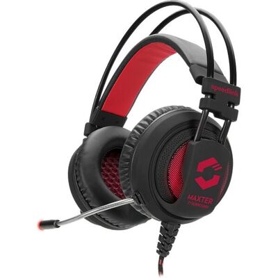 Fones Maxter Speedlink - 7.1 Surround, RGB, Over Ear Fones Maxter Speedlink - 7.1 Surround, RGB, Over Ear