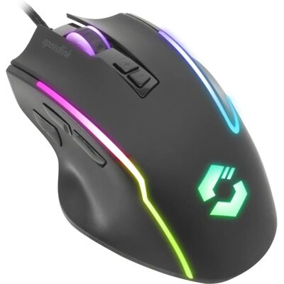 Mouse da gioco SPEEDLINK DECUS NX RGB - DPI regolabile, 6 tasti, RGB, nero Mouse da gioco SPEEDLINK DECUS NX RGB - DPI regolabile, 6 tasti, RGB, nero
