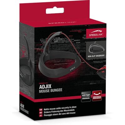 Speedlink Adjix Bungee Mouse Nero - Gestione Cavi Speedlink Adjix Bungee Mouse Nero - Gestione Cavi
