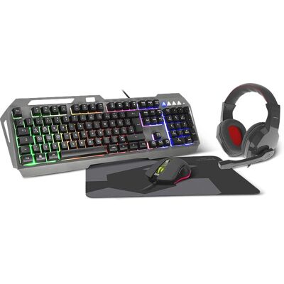 Speedlink LUNERA 4in1 Gaming-Set - Tastatur, Maus, Headset, Mousepad Speedlink LUNERA 4in1 Gaming-Set - Tastatur, Maus, Headset, Mousepad