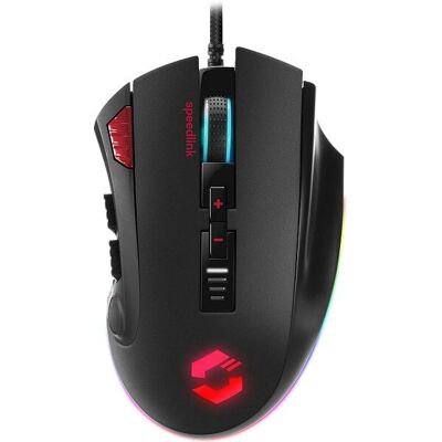 Mouse da gioco Speedlink TARIOS - RGB, 12 pulsanti programmabili, 24000 DPI Mouse da gioco Speedlink TARIOS - RGB, 12 pulsanti programmabili, 24000 DPI