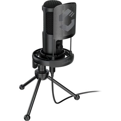 SpeedLink AUDIS PRO - Microphone pour Streaming, Noir - Publicité SpeedLink AUDIS PRO - Microphone pour Streaming, Noir - Publicité