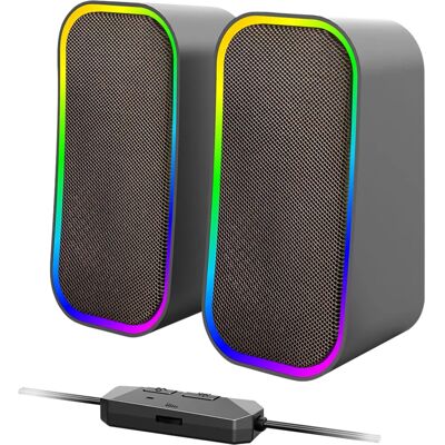 Speedlink Token RGB Musta Langaton & Johdoton Kaiutin Speedlink Token RGB Musta Langaton & Johdoton Kaiutin