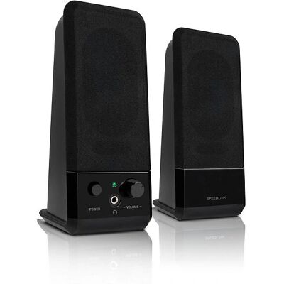 SPEEDLINK Event 5W Black Wired Loudspeaker SPEEDLINK Event 5W Black Wired Loudspeaker