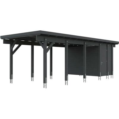 KIEHN-HOLZ Geräteraum - 299x174 cm - Für Carport KH 320/321 KIEHN-HOLZ Geräteraum - 299x174 cm - Für Carport KH 320/321