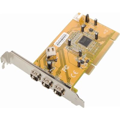 Dawicontrol DC-1394 PCI FireWire Controller - PCI, Texas Instruments 43AB23 Dawicontrol DC-1394 PCI FireWire Controller - PCI, Texas Instruments 43AB23