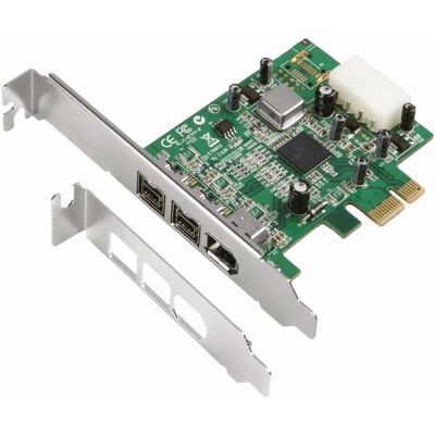Dawicontrol Dawicontrol DC-FW800 FireWire PCIe Hostadapter - Carte PCIe FireWire - Publicité Dawicontrol Dawicontrol DC-FW800 FireWire PCIe Hostadapter - Carte PCIe FireWire - Publicité