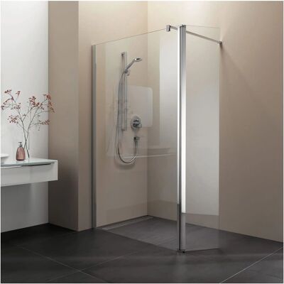 Koralle myDay Walk-In Duschabtrennung - Silber - 120cm Koralle myDay Walk-In Duschabtrennung - Silber - 120cm