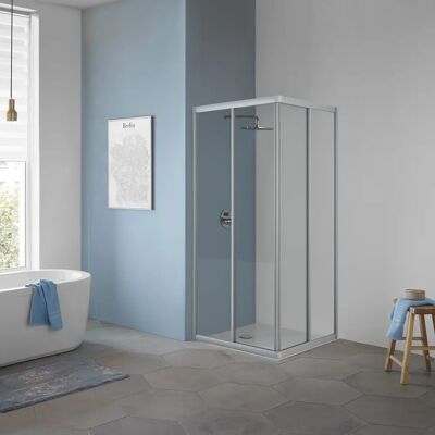 Koralle TwiggyTop schuifdeur 2-delig rechts - Douche 100x195 cm Koralle TwiggyTop schuifdeur 2-delig rechts - Douche 100x195 cm