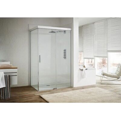 Puerta corredera KORALLE S600Plus con tabique - Cabina de ducha Puerta corredera KORALLE S600Plus con tabique - Cabina de ducha