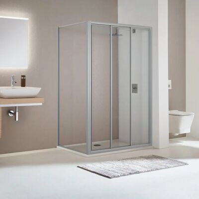 Koralle TwiggyTop TDTT scheidingswand - 100x195cm - Helder/Decoratief glas Koralle TwiggyTop TDTT scheidingswand - 100x195cm - Helder/Decoratief glas