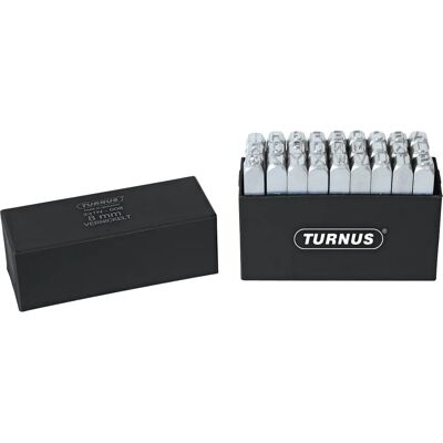 Kukko - Schlagbuchstabensatz - 27-teilig, 5mm, vernickelt Kukko - Schlagbuchstabensatz - 27-teilig, 5mm, vernickelt